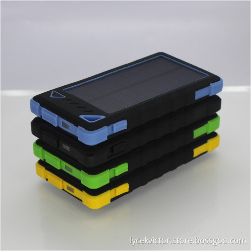 8000mAh Solar Power Bank, Smart Phone Sun Power